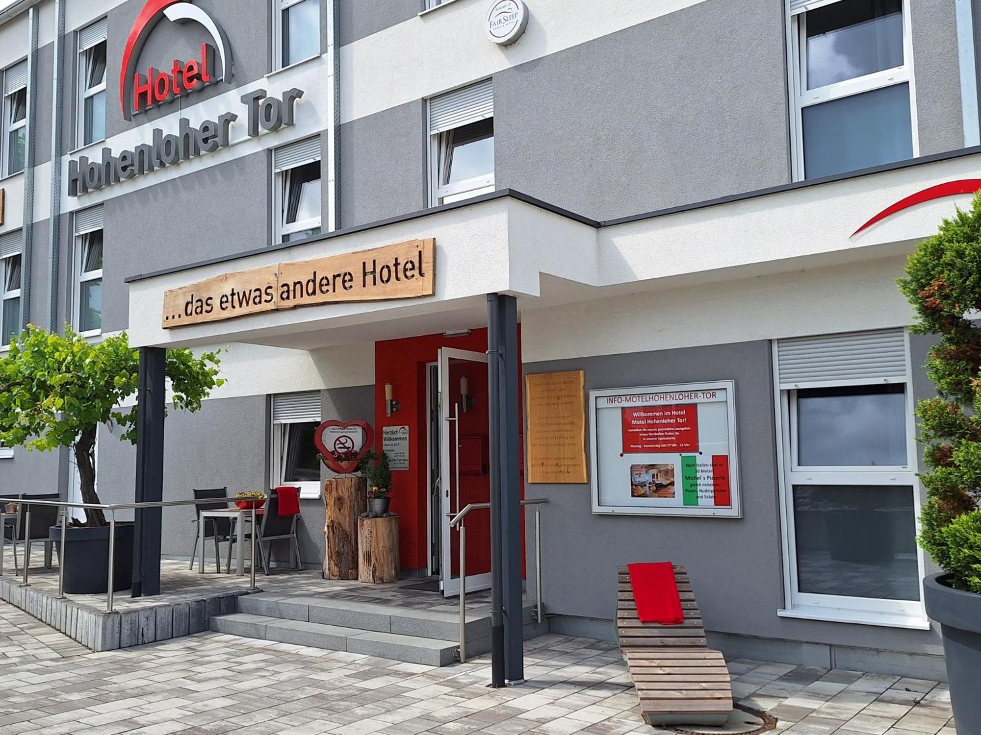 Hotel Hohenloher Tor Bretzfeld Exterior foto